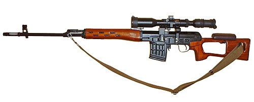Dragunov sniper rifle